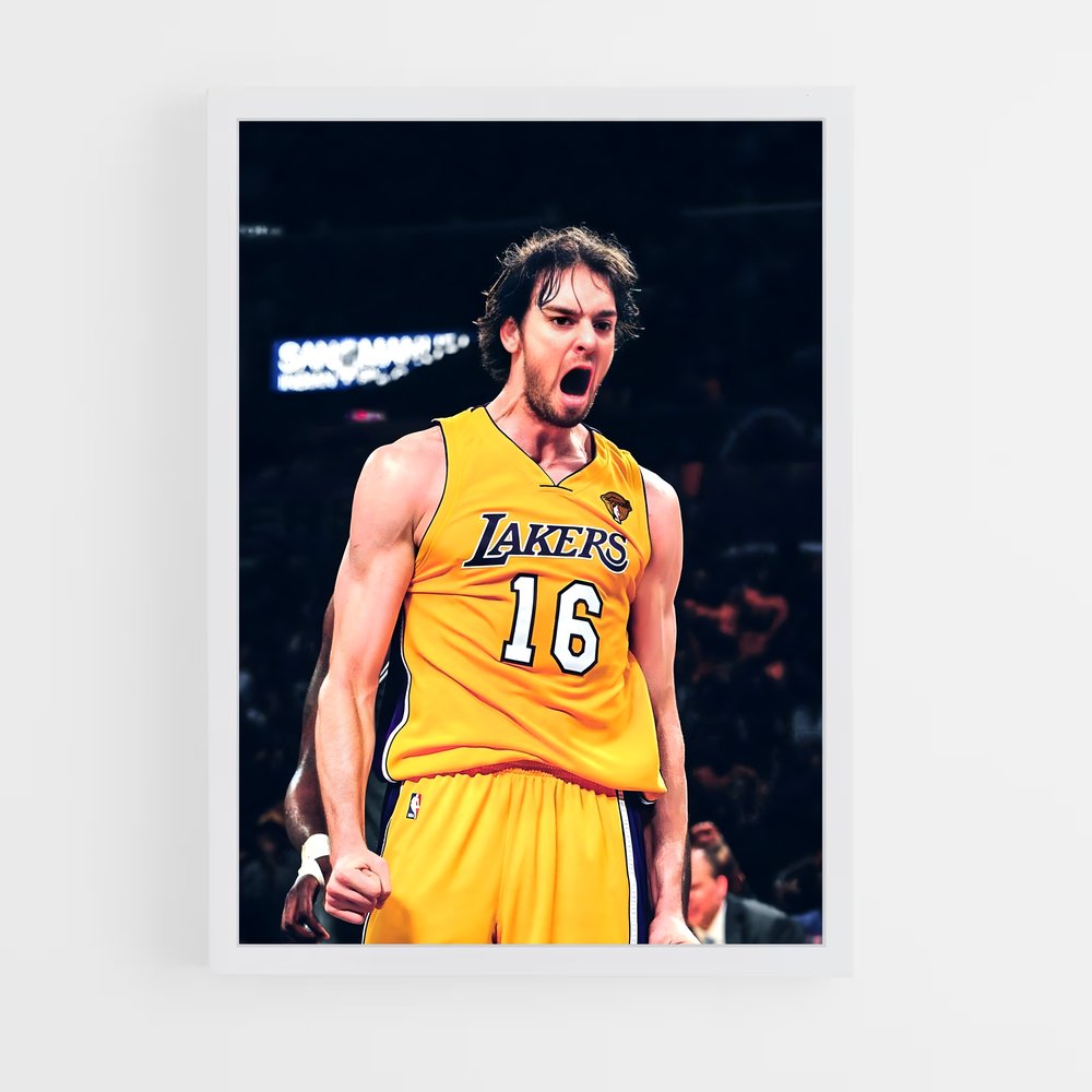 Poster L'Énergie de Pau – affiche Basketball (vue 3)